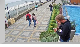 Adler seaside promenade webcam