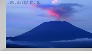 Mount Agung Volcano Webcam, Bali, Indonesia