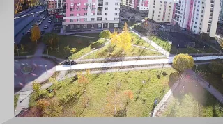 Webcam on Krasnolesya Street, Yekaterinburg city, Russia