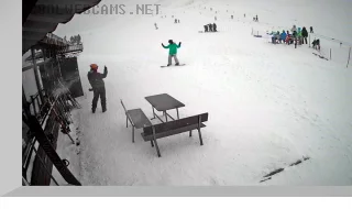 Webcam on the Iceberg training slope, Dombay