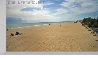 Webcam in Kirillovka with a view of the Sea of Azov
