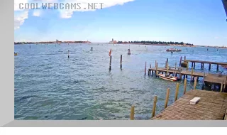 Webcam at the Biasin shipyard, Venice, Italy