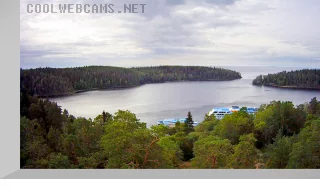 Webcam overlooking Bolshaya Nikonovskaya Bay, Valaam