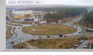 Upper Chapaev ring traffic webcam