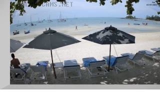 Choeng Mon beach webcam, Koh Samui, Thailand
