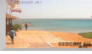 Dahab's beach webcam