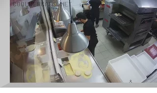 Webcam in the pizzeria «Dodo Pizza» on Chapaeva Street, Salekhard