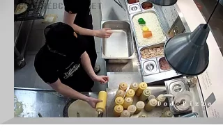 Webcam of the hot shop of the pizzeria «Dodo Pizza» on Oktyabrsky Prospekt, Cherepovets