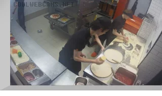 Webcam in the pizzeria «Dodo Pizza» on Pobedy Avenue, Cherepovets