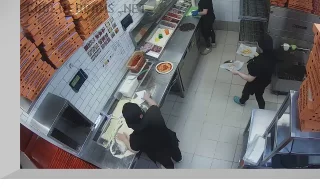 Webcam in the pizzeria Dodo Pizza» on Sverdlova Street, Balashikha