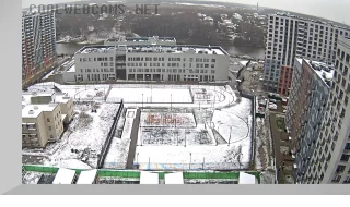 Webcam of the residential complex «Eco Vidnoe 2», Sapronovo, Russia