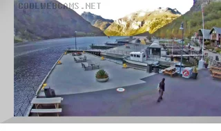 Geirangerfjord cruise port webcam