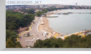 Webcam with a view of Gelendzhik from the restaurant «Horizon»