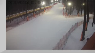 Webcam on the Lesnaya track of Guy Severin ski club