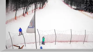 Webcam on the Zvezda track of Guy Severin ski club