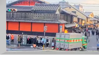 Hanamikoji Street webcam, Kyoto, Japan