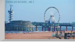 PTZ webcam on the beach of Scheveningen