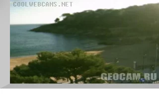 Hotel Tamariu beach webcam