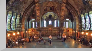 Webcam in a temple in honor of the Assumption of the Blessed Virgin