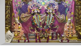 Iskon Temple Vrindavan Webcam