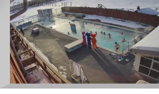 Webcam at the swimming pool in SPA-hotel «Istochnik», Tyumen