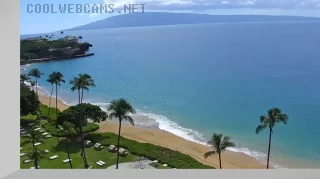 Kaanapali beach webcam, Maui island