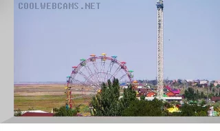 PTZ webcam in the center of Kirillovka