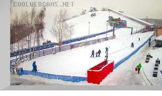 Webcam on the kid's slope No. 8, sports complex «KANT», Moscow