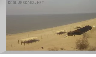Webcam of the beach «Kazachiy Bereg», Dolzhanskaya village