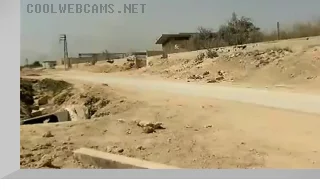 Webcam at the checkpoint «Hammuria», Syria
