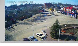 Webcam in the center of the resort village Kirillovka