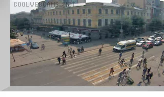 Kirov avenue webcam in Saratov