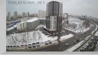 Webcam on Kolomenskaya Street, Moscow