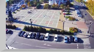 Webcam on Komsomolskaya Square, Khabarovsk city