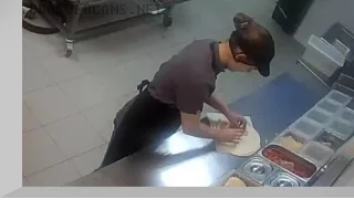 Webcam in the pizzeria «Dodo Pizza» on Kosygina Avenue, St. Petersburg