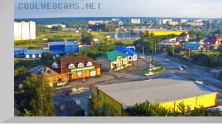 Webcam at the crossing Krasnoarmeyskaya/Mitrofanov in Biysk