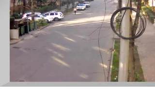 Webcam on Red Army Street towards Gagarin street