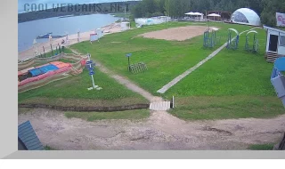 Webcam on the shore of Krasnoe Lake, Krasnoozernoe rural settlement