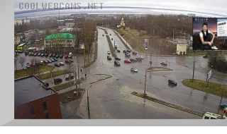 Webcam at the crossroads of Lyzhnaya - Baltic