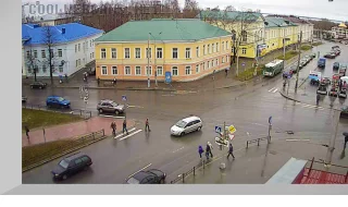 Intersection of Karl Marx and Pravda