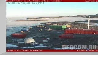 Mawson station webcam