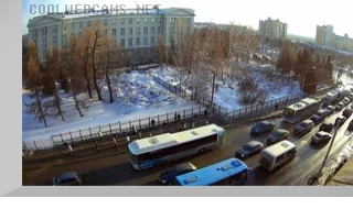 Webcam on Mayakovsky Street, Omsk