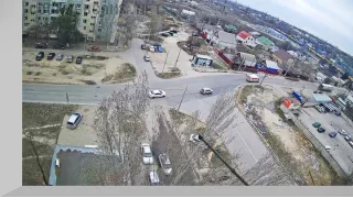 Webcam at the intersection of Zelenodolskaya and Kropotkina streets, Volgograd