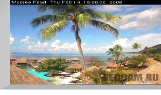 Moorea island webcam