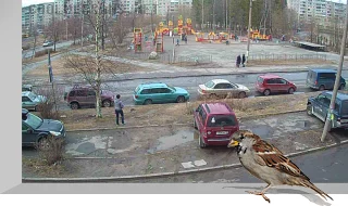 Playground in Kukkovka district