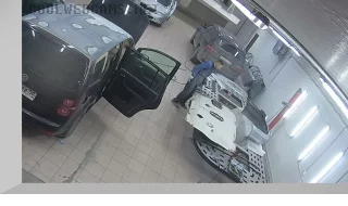 Webcam in the paint shop «NemecAvto», Serpukhov