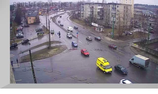Webcam at the intersection of Nevsky - Komsomol