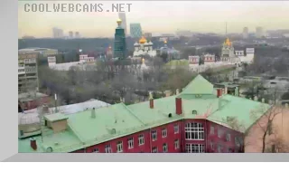 Webcam with a view of the Novodevichy Convent, Khamovniki