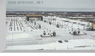 Webcam with a view of the Pantheon of the 65th anniversary of the Victory, Salekhard