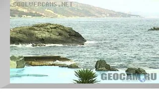 Webcam of the hotel «Orion», Utyos, Crimea